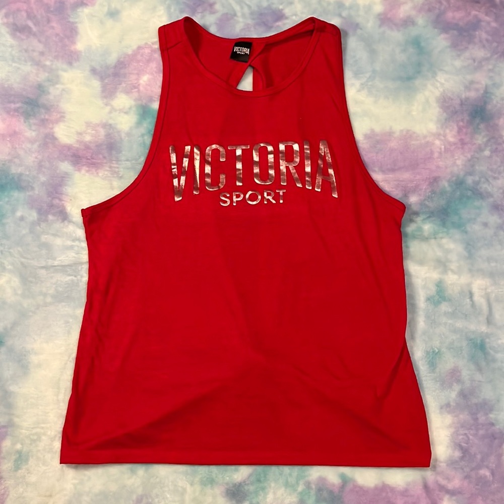 Victoria Sport open back tank